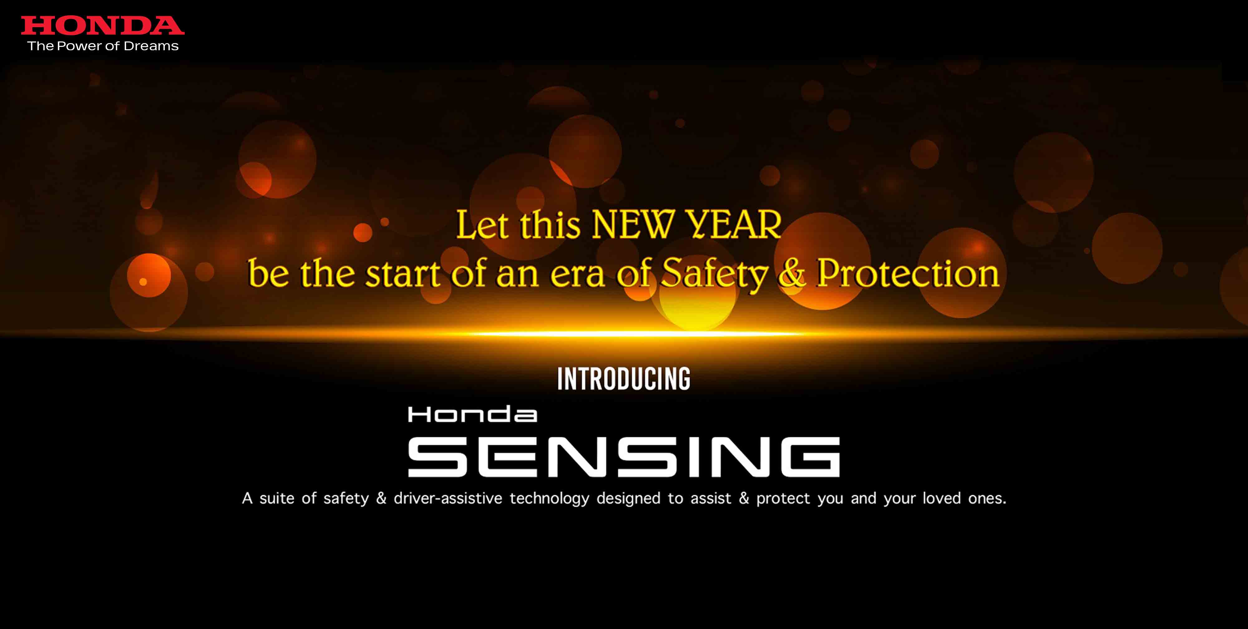 Honda Sensing~ An Era of Safety & Protection