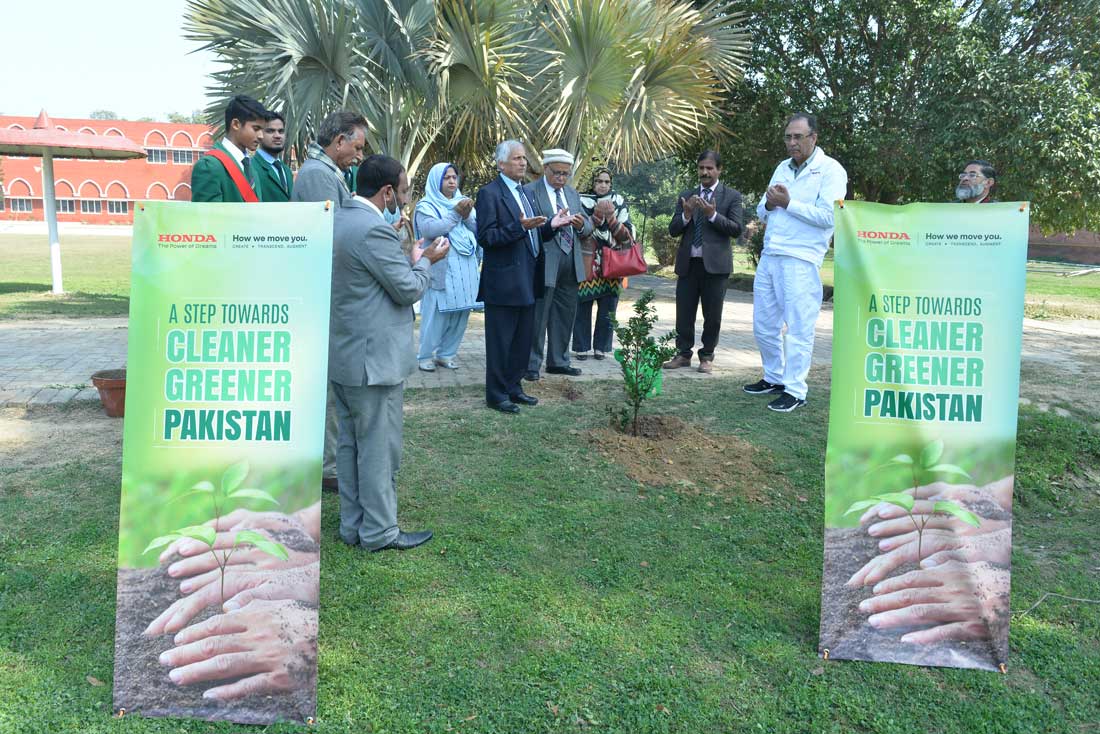 Honda initiative towards Cleaner Greener Pakistan
