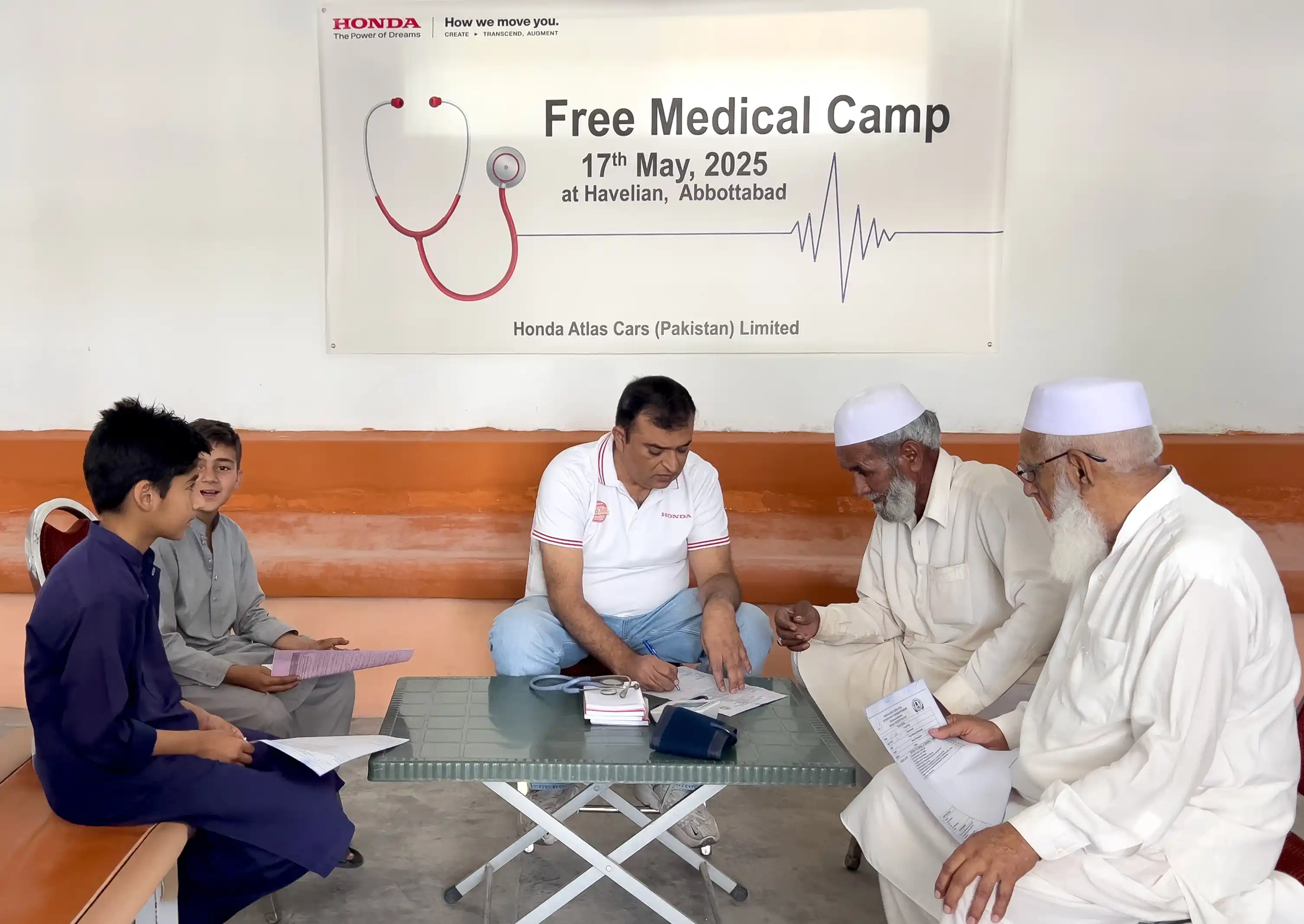 Honda Atlas Cars (Pakistan) Limited Reaffirms Commitment to Community Health with Free Medical Camp